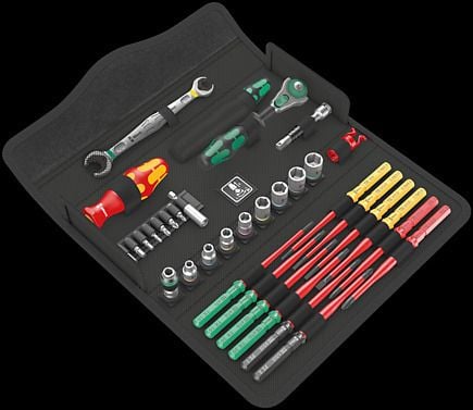 Wera 05135870001, 325 mm, 145 mm, 65 mm, 1,31 kg, 35 verktøy, Tsjekkisk Republikk