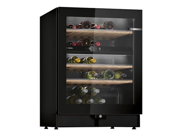 Bosch Serie | 6 KWK16ABGB - Vinkylare - bredd: 60 cm - djup: 59.3 cm - höjd: 81.8 cm - 120 liter - Klass G