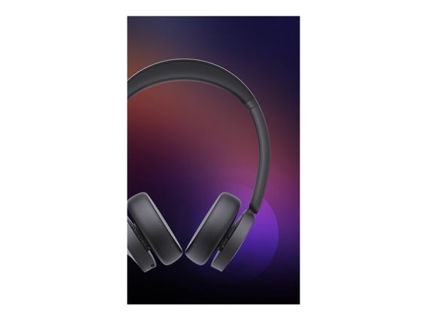 Yealink BH70 Dual - Hodesett - on-ear - Bluetooth - trådløs - USB-A via Bluetooth-adapter, USB-C via Bluetooth-adapter - svart - Optimized for Micr...
