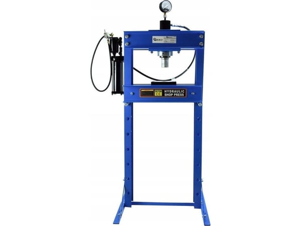 GEKO hydraulisk-pneumatisk presse med manometer 30T...
