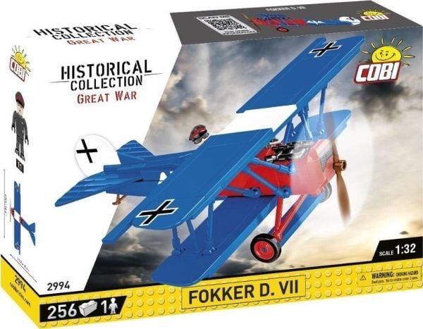 COBI Kaladeles 255 tai FOKKER D. VII