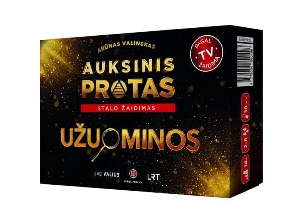 Nenurodyta_V Pöytäpeli Auksinis Protas "Užuominos"