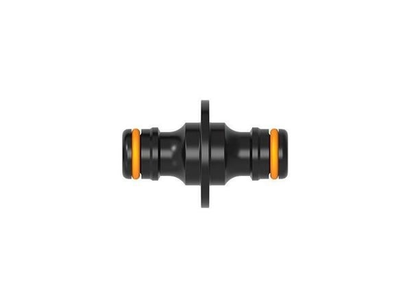 Fiskars 1027068, Slangekontakt, 3/4", Grå, Oransje