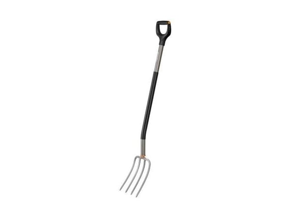 Fiskars ergonomisk trädgårdsgaffel (platta tänder)