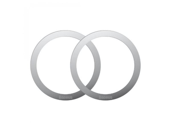Baseus Halo magnetisk ring för telefon, MagSafe (silver)