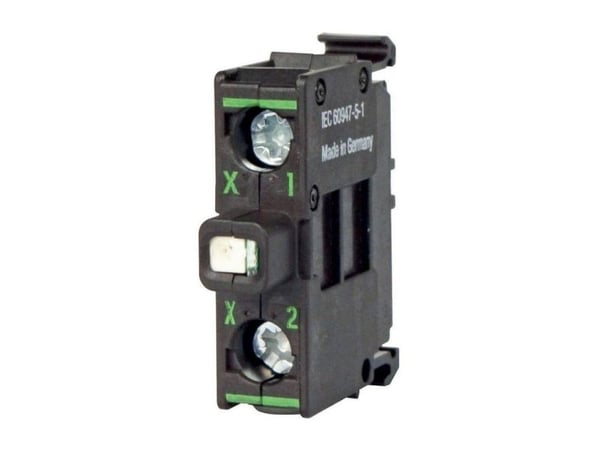 Eaton M22-LEDC230-R lys til elektrisk kapsling (skrue) svart LED CE UL CSA AC (M22-LEDC230-R)