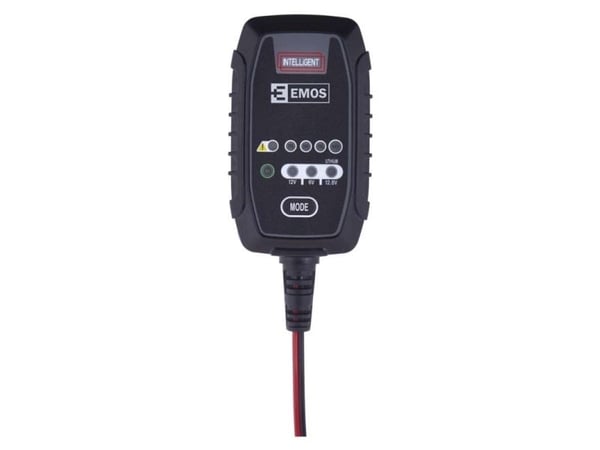 Emos N1015, 7.3 - 14.5 V, 0,8 A, 220 - 240 V, 50 Hz, 1,8 m, Overoppheting, Revers polaritet, Kortslutning