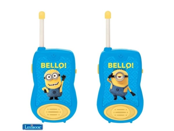Lexibook TW12DES, Walkie-talkie for barn, 3 år, 15 g, blå, gul