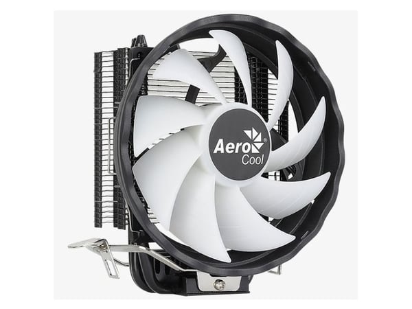 Aerocool Rave 3 FRGB, Luftkjøler, 12 cm, Sort, Hvit
