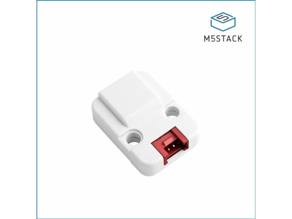 M5Stack U011-B, Strömbrytarmodul, M5 Core, M5Stack, Vit, 3.3 V, 32 mm