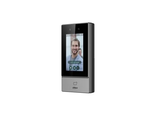 Dahua Technology ASI6213S-PW, Terminal for ansiktsgjenkjenning, Tilgangskode leser, Wi-Fi, Chip/kortleser, adgang, IP65