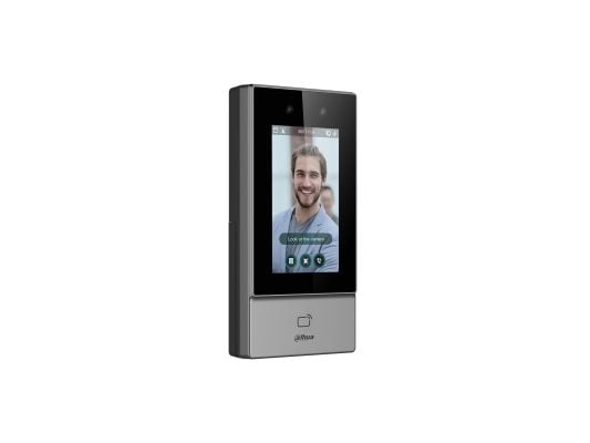 Dahua Technology ASI6213S-PW, Terminal for ansiktsgjenkjenning, Tilgangskode leser, Wi-Fi, Chip/kortleser, adgang, IP65