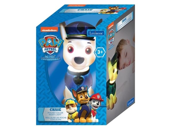 Lexibook bordlampe PAW Paw Patrol fargeskiftende LED nattlampe