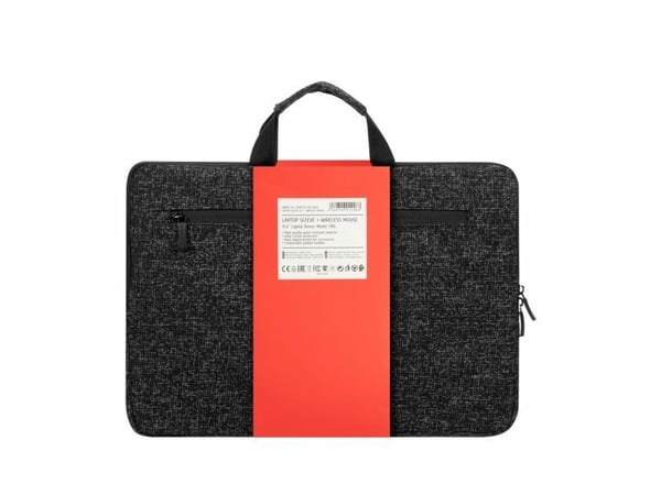 Etui RivaCase Laptop-deksel ANVIK 15,6" + MUS/7916 Svart RIVACASE