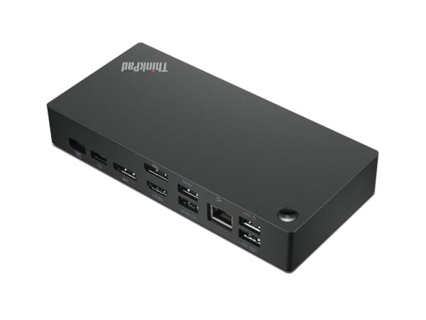 Lenovo - Dokkingstasjon - USB-C - HDMI, 2 x DP - 1GbE - 135 watt - CRU - Europa
