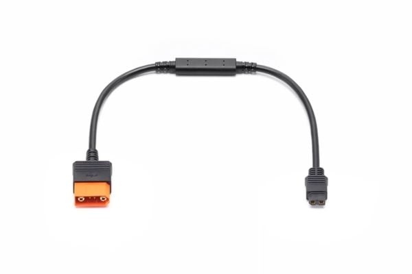DJI - Strømkabel - Smart DC (SDC) (hann) til XT60 (hunn) - 12 V - 40 cm - for Power 1000