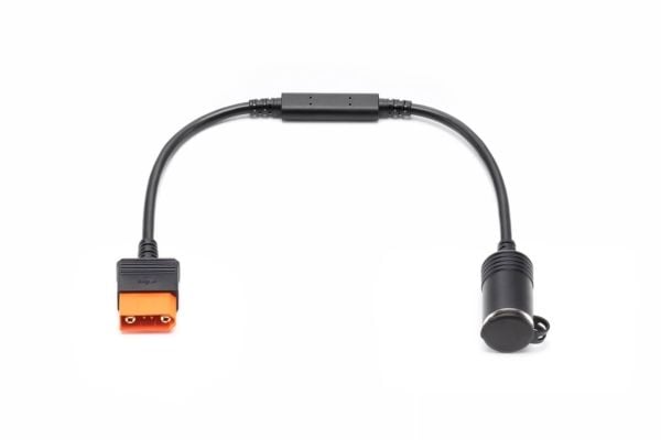 DJI - Strømkabel - Smart DC (SDC) (hann) til automobile cigarette lighter (hunn) - 12 V - 40 cm