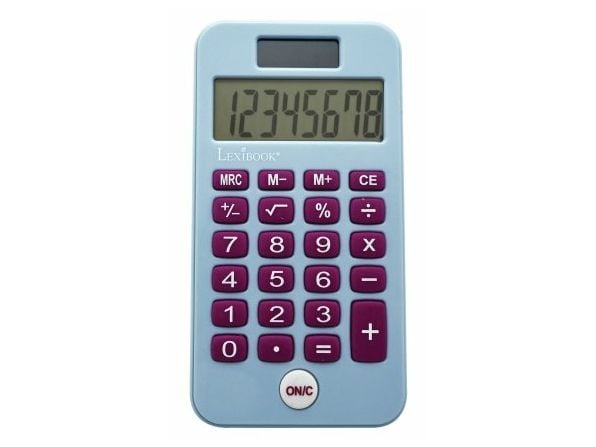 Lexibook Crosslander C45FZ, Pocket, Basic, 8 siffer, Batteri/Solar, Flerfarget
