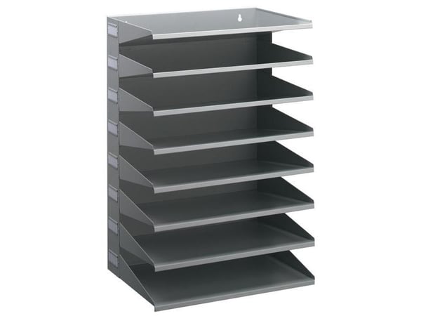 Durable 3361-10, Polyester, Stål, Grå, 360 mm, 540 mm, 250 mm