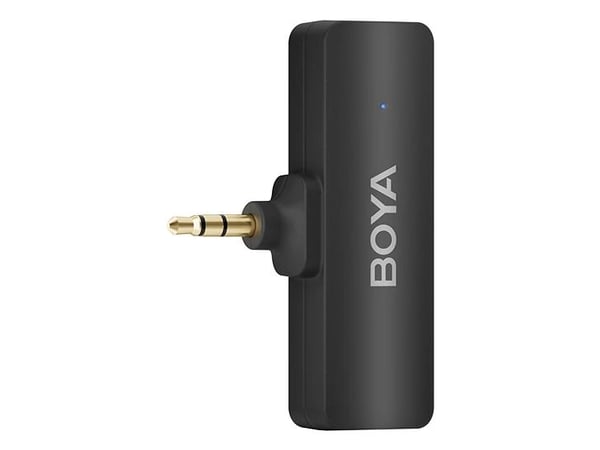 BOYA BY-V4, Mikrofon med klemme, 20 - 20000 Hz, 16 bit, 48 kHz, 80 dB, Trådløs