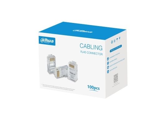 Dahua Technology DH-PFM976-531, RJ-45, Läpinäkyvä, Uros, Suora, Messinki, Polykarbonaatti (PC)