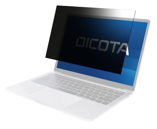 DICOTA - Notebookpersonvernsfilter - 4-veis - avtakbar - skinne-montert - svart - for Apple Macbook Air (13.6-inch, M2, 13.6-inch, M3)