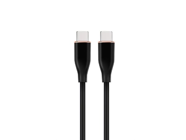 Cablexpert Premium - USB-kabel - USB-C (hann) til USB-C (hann) - USB 2.0 - 3 A - 1.5 m - formstøpt, Power Delivery-støtte, data & lading - svart