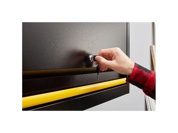 Stanley STST97599-1, Veggmonterbar hylle, Sort