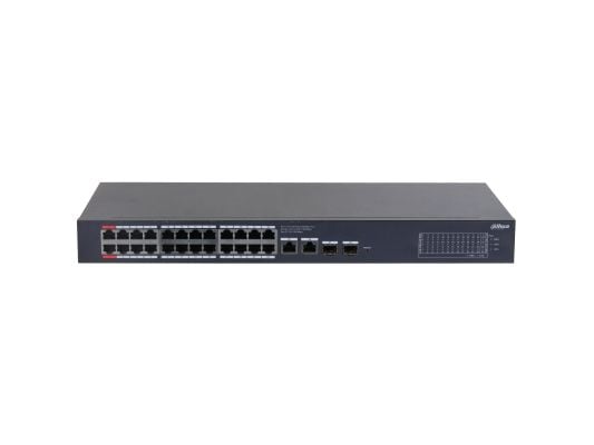 Dahua Technology CS4228-24GT-375, Håndtert, L2, Gigabit Ethernet (10/100/1000), Strøm over Ethernet (PoE), Rack-montering