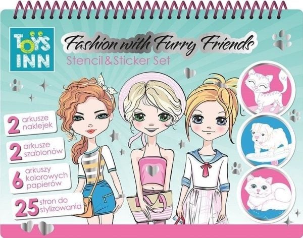 Fashion Runway Stickers Coloring Page Animals Stnux