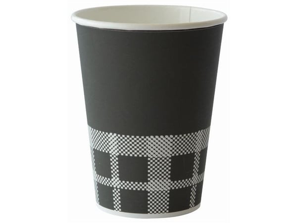 Duni - Kopp - 35 cl - avhendbar - svart (en pakke 50)