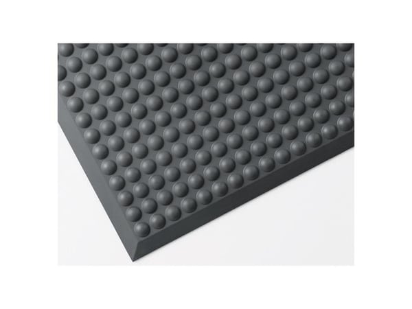 Matting Yoga PUR - Gulvmatte - rektangulær - 60 x 90 cm - antrasitt