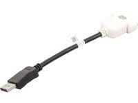 DELL DisplayPort/DVI-D, DisplayPort, DVI-D, Uros, Uros, Musta, Valkoinen