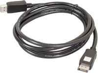 HP 729896-001, DisplayPort, DisplayPort, Hankjønn, Hankjønn, Svart