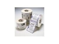 Zebra Z-Band Direct Next Generation - Polypropylen (PP) - permanent akryl-adhesiv - belagt - perforert - hvit - 25.4 x 279.4 mm 1200 stk (6 rull(er...