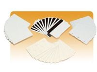 Zebra Premier - Polyvinylklorid (PVC) - 30 mille - rød - kort - for Zebra P110m