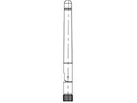 Extreme Networks - Antenne - 2 dBi (for 5 GHz), 2,7 dBi (for 2,4 GHz) - rundtstrålende - innendørs - svart - for Zebra AP 621, AP 6521, AP 6522, AP...
