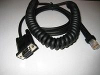 Datalogic - Seriell kabel - DB-9 (hunn) - 3.66 m - rullet sammen, tommelskruer - for Magellan 1100i, 1100i OEM