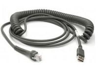Datalogic - USB-kabel - USB (hane) - 5 m - lindad