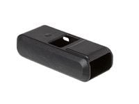 Opticon - Beskyttende deksel for strekkodeleser - silikon - svart - for OPN 2001 Pocket Memory Scanner, 2004, 2006