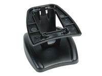 Datalogic Black 3” Riser Stand w/ Tilt Adjustment and Fixed Mounting Holes, Musta