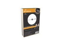 MediaRange - Hvit - CD (15 x 118 mm) 100 etikett(er) (50 ark x 2) CD/DVD etiketter