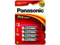 Panasonic Alkaline Pro Power LR03PPG - Batteri 4 x AAA - Alkalisk