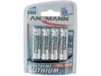 ANSMANN Mignon Extreme Lithium - Batteri 4 x AA typ - Li