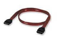Manhattan 340700, 0,5 m, SATA III, SATA 7-pin, SATA 7-pin, Hankjønn, Rød