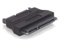 DeLOCK Cable Micro SATA FM + 2-Pin Power + SATA, 0,3 m, SATA 7-pin, Punainen