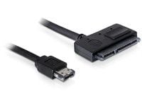 DeLOCK Power Over eSATA till SATA ström och HDD-kabel, 5V, 0,5m