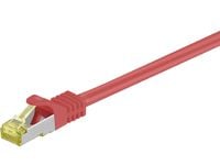 MicroConnect - Nettverkskabel - RJ-45 (hann) til RJ-45 (hann) - 50 cm - SFTP, PiMF - CAT 7 - uten hindringer - rød