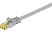 MicroConnect - Nettverkskabel - RJ-45 (hann) til RJ-45 (hann) - 7.5 m - SFTP, PiMF - CAT 7 - uten hindringer - grå