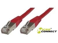 MicroConnect - Nettverkskabel - RJ-45 (hann) til RJ-45 (hann) - 2 m - FTP - CAT 6 - rød